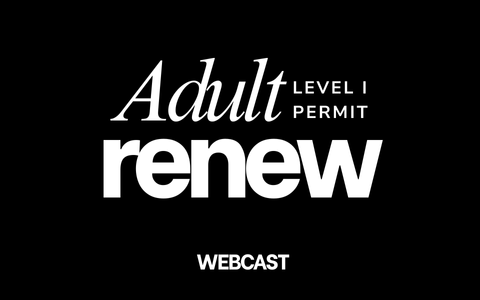 Adult Level 1 Permit Renewal for Dentists (Webcast)