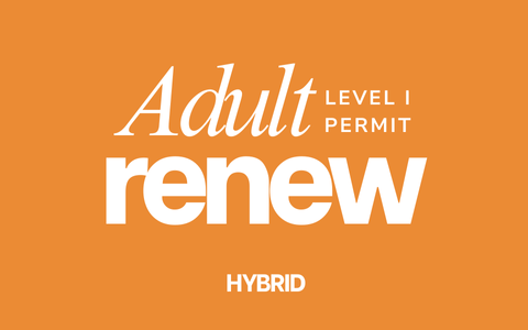 Adult Level 1 Permit Renewal for Dentists (Hybrid)