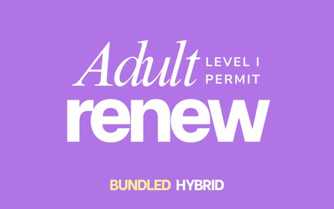 Adult Level 1 Permit Renewal for Dentists + BLS (Hybrid)